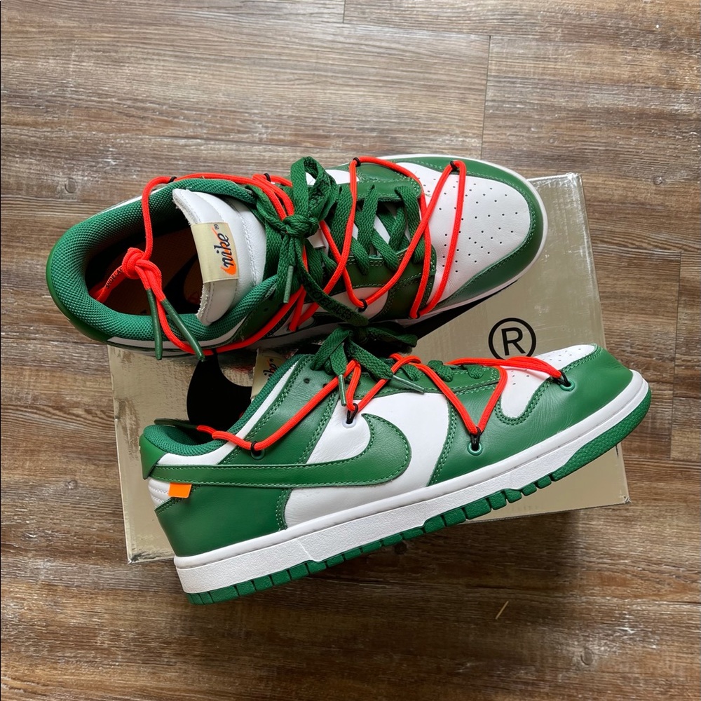 Nike Dunk Low Off White “Pine Green”